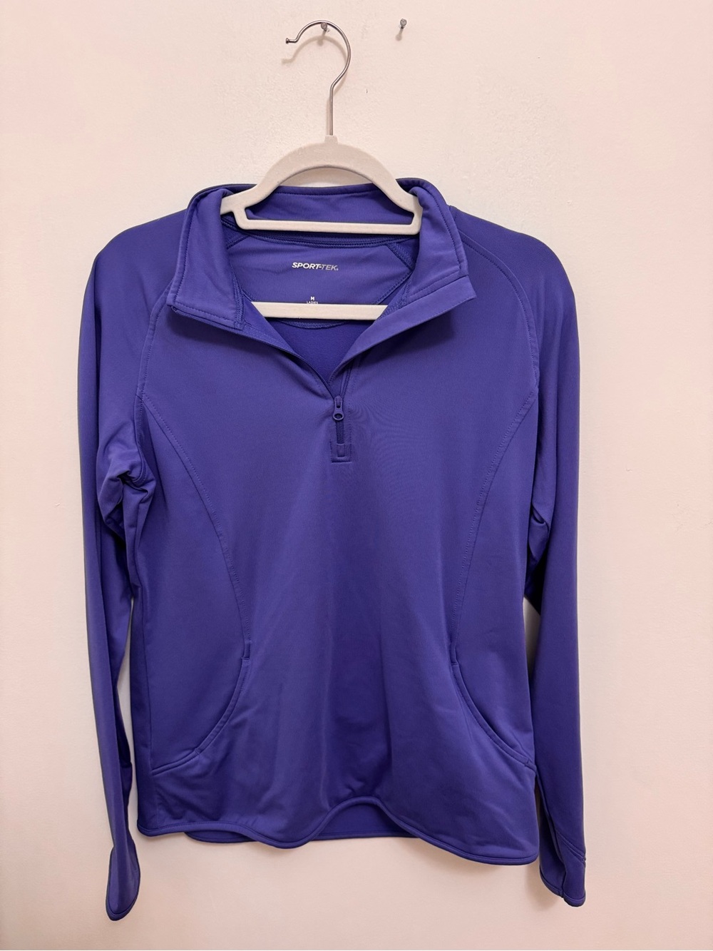 Sport-Tek Lavender-Lilac Ladies Quarter-Zip Pullover
